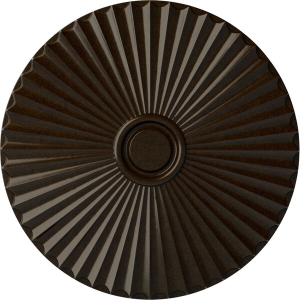 Ekena Millwork Shakuras Ceiling Medallion (For Canopies up to 5 1/2"), Hand-Painted Bronze, 29 1/2"OD x 2"P CM30SHBZS - main